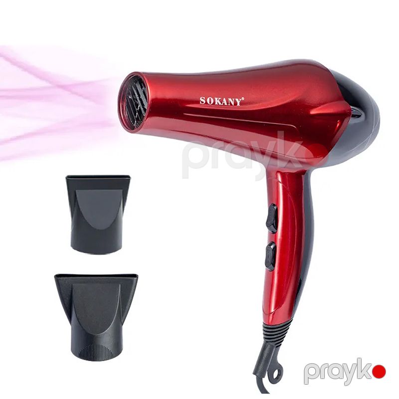 Sokany SK-2211 Professional Saç Qurutma Feni – 2400W Güclü, 3 Sürət Rejimi — Saç burmağa və düzəltməyə, Bakı (2)