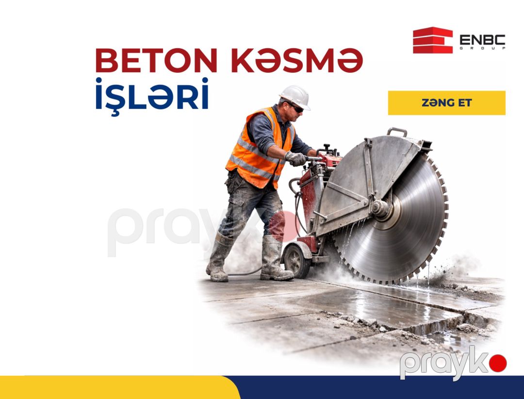 Beton kəsimi işləri — Təmir və inşaat, Bakı (3)