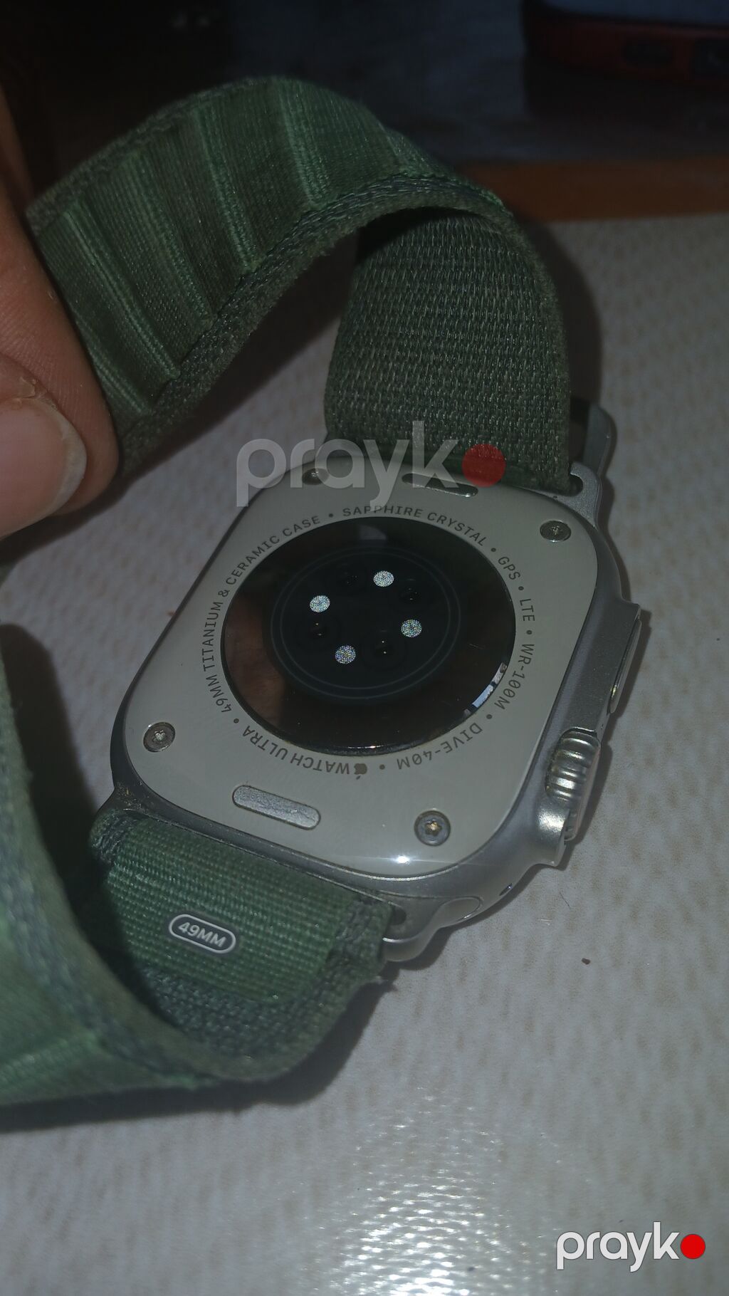 Məhsul: Apple Watch Ultra, 49 mm Az işlenib.problemsiz Xüsusiyyətlər — Ağıllı saatlar, Digah (2)