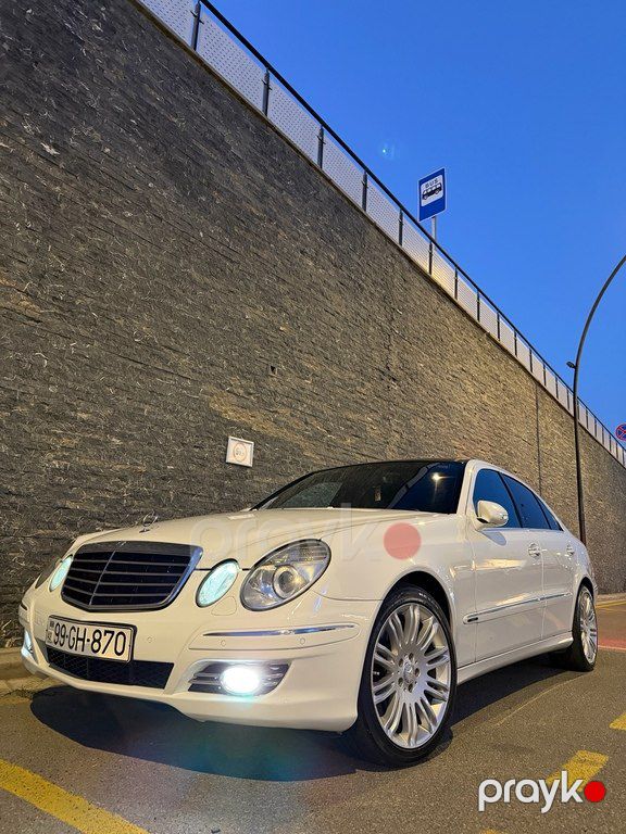 Mercedes E 270, 2.6 L, 2008 il, 280 000 km — Avtomobillər, Bakı (7)