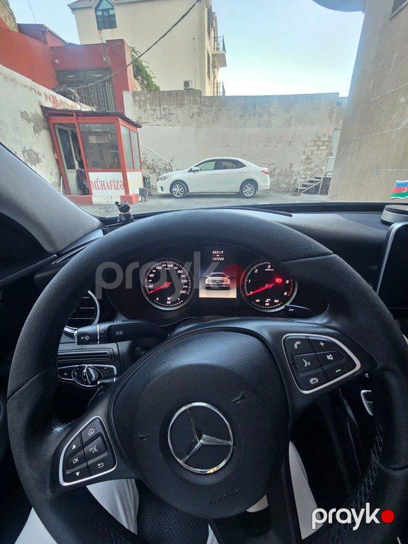 Mercedes C 200 d, 1.6 L, 2016 il, 135 000 km — Avtomobillər, Bakı (7)