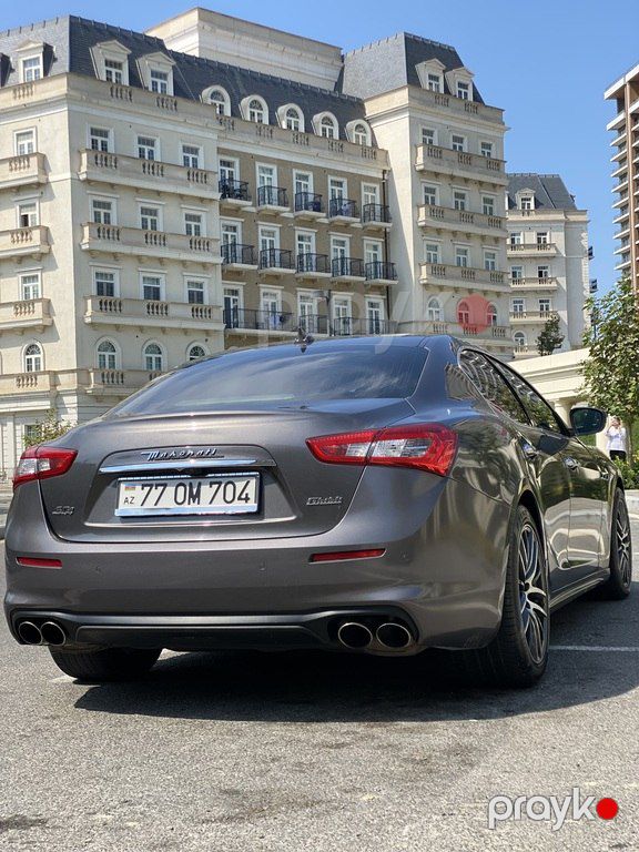 Maserati Ghibli, 3.0 L, 2017 il, 88 000 km — Avtomobillər, Bakı (3)