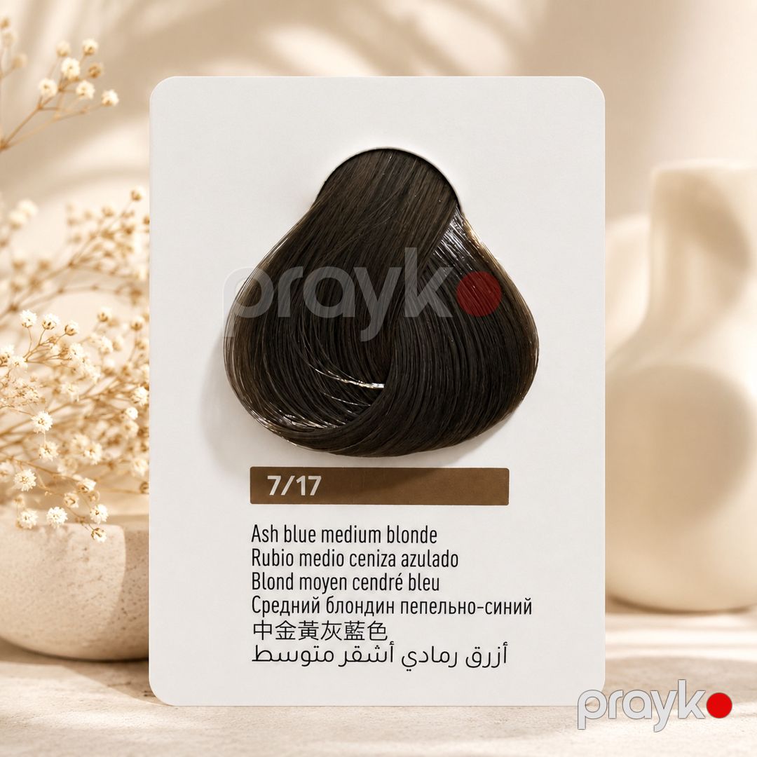 Krem-boya Lakme Collage 7/17 Ash Blue Medium Blonde, 60 ml — Mallar, Bakı (2)