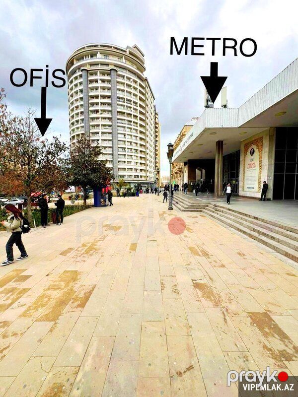 Nəsimi rayonunda 6 otaqlı Ofis Kirayə verilir, 105 m² — Ofis, Bakı (9)