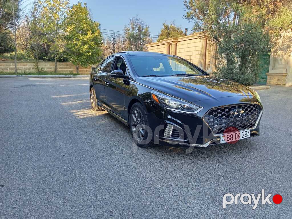 Hyundai Sonata, 2.0 L, 2019 il, 58 000 km — Avtomobillər, Bakı (8)