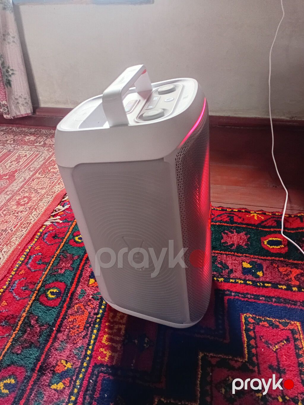 JBL PartyBox Club 120 – güclü portativ partnyor - Rəng: ağ/koral — Akustik sistemlər, Bakı (2)