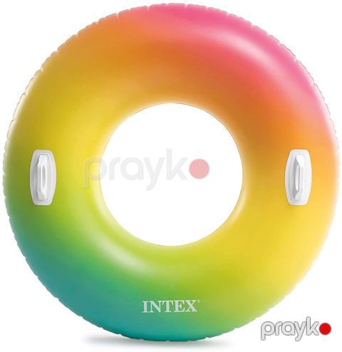 Şişmə halqa Intex 58202 Rəngli Qasırğa, 122 sm — Bakı