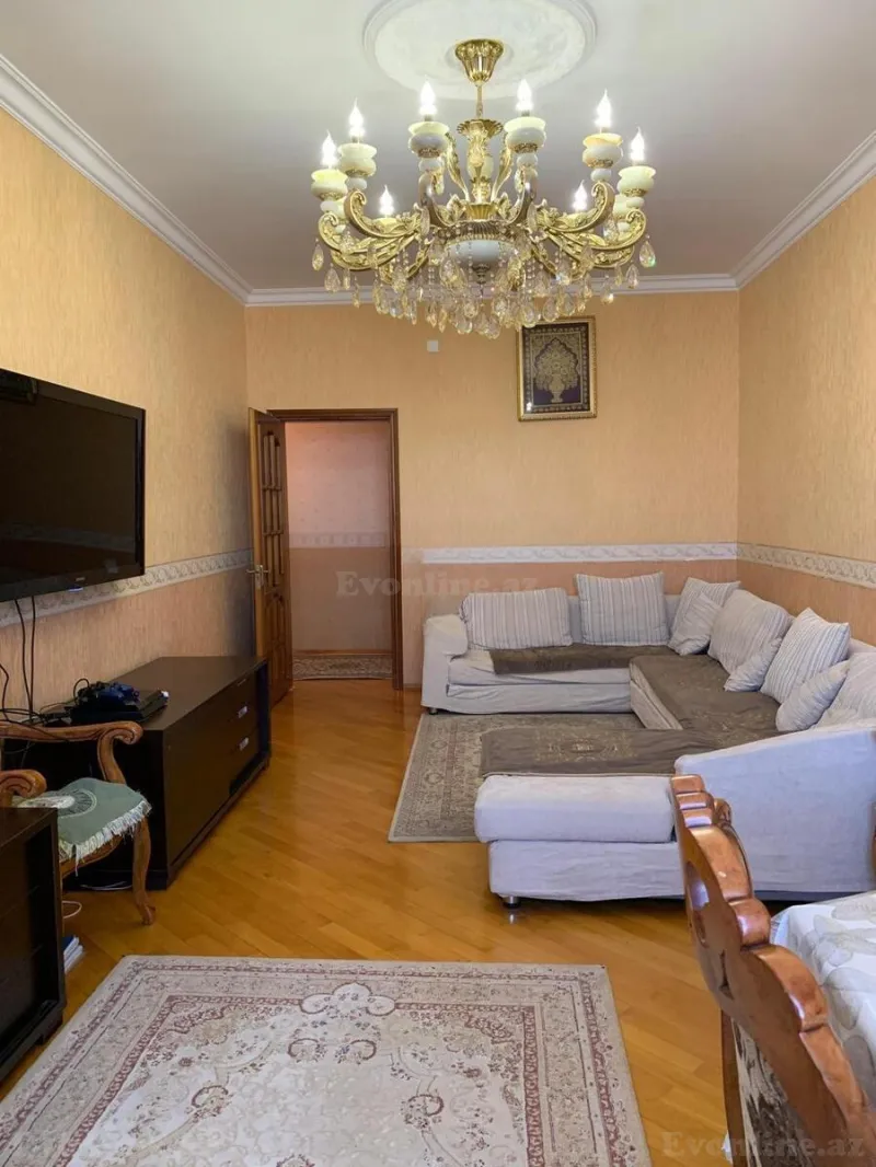 Satılır 3 otaqlı Mənzil Yeni tikili 105 m² Bakı, Nizami r., Neftçilər m., 8-ci kilometr — Mənzil, Bakı (3)