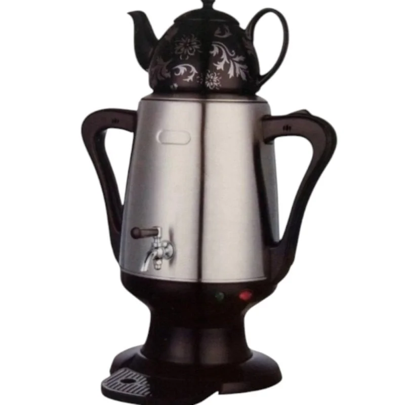 Samovar Orvica TECH_ORM-3303 5.0L + 1.0L Qara — Elektrik çaydanları və termoslar, Bakı (2)