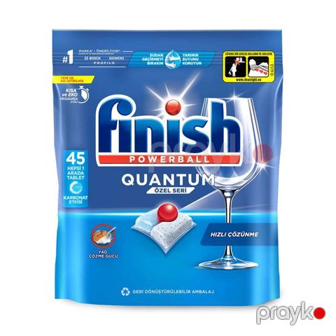 Qabyuyan maşın üçün tabletlər Finish Powerball Quantum, 45 əd — Bakı