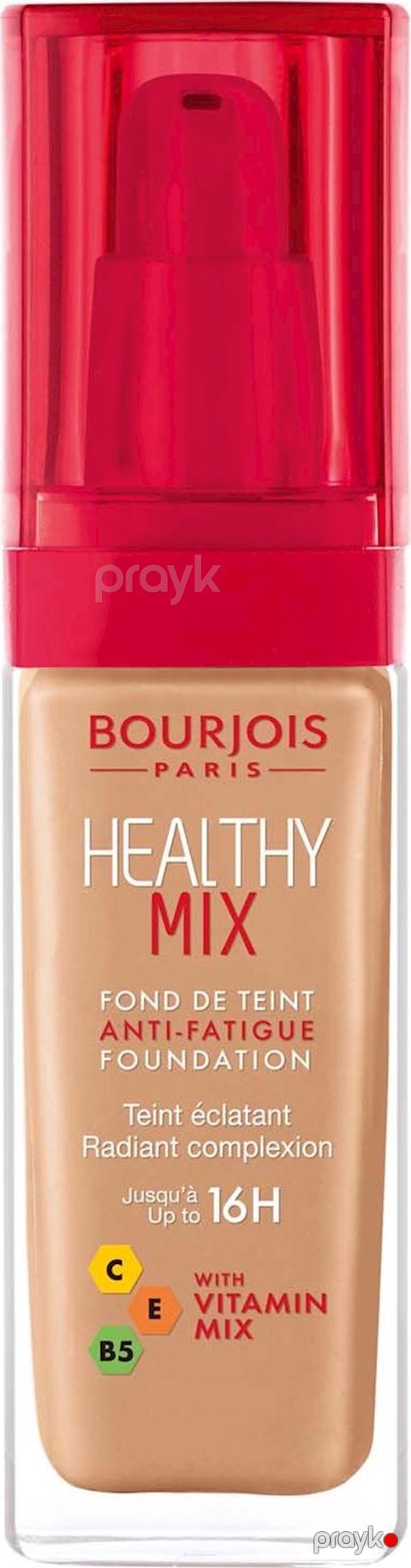 Tonal baza Bourjois Radiance Reveal Healthy Mix Foundation 55 Dark Beige 30 ml — Bakı