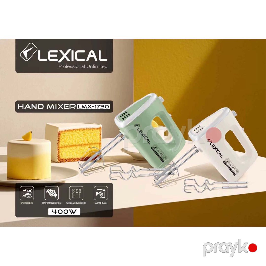 Lexical LMX-1730 Professional Əl Mikseri — Blenderlər, xırdalayanlar və mikserlər, Bakı (5)