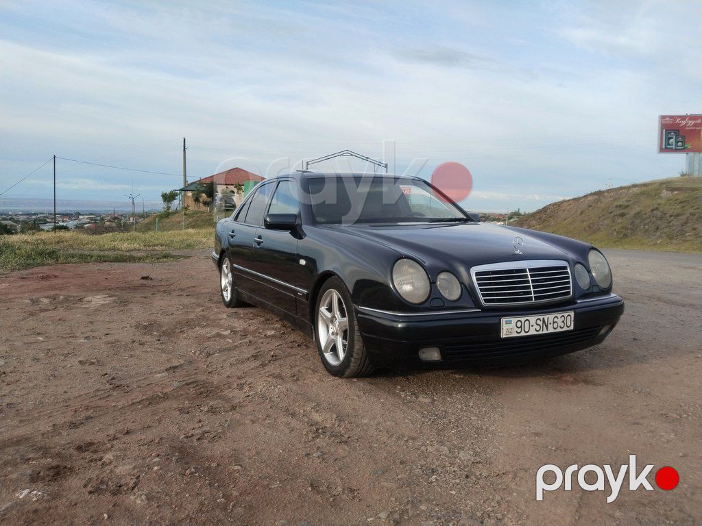 Mercedes E 240, 2.4 L, 1998 il, 497 000 km — Avtomobillər, Şəmkir (2)