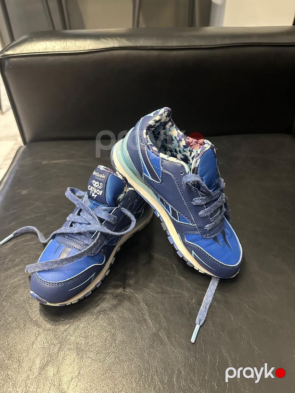 Rəng - Mavi Krossovkalar, Reebok, Ölçü: 31, Oğlan üçün — Uşaq ayakkabısı, Bakı (5)