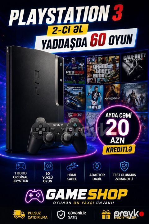 Sony PlayStation 3 — Bakı