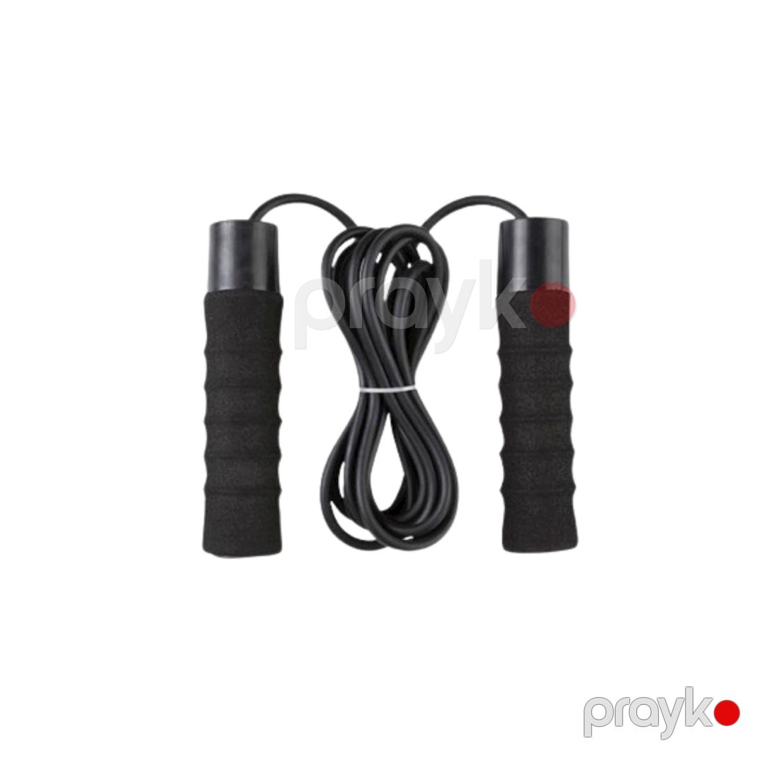 Ağırlıqlı atlanma ipi 1053 plastik/PVC, qara, 600 qram, 280 sm — Mallar, Bakı (2)