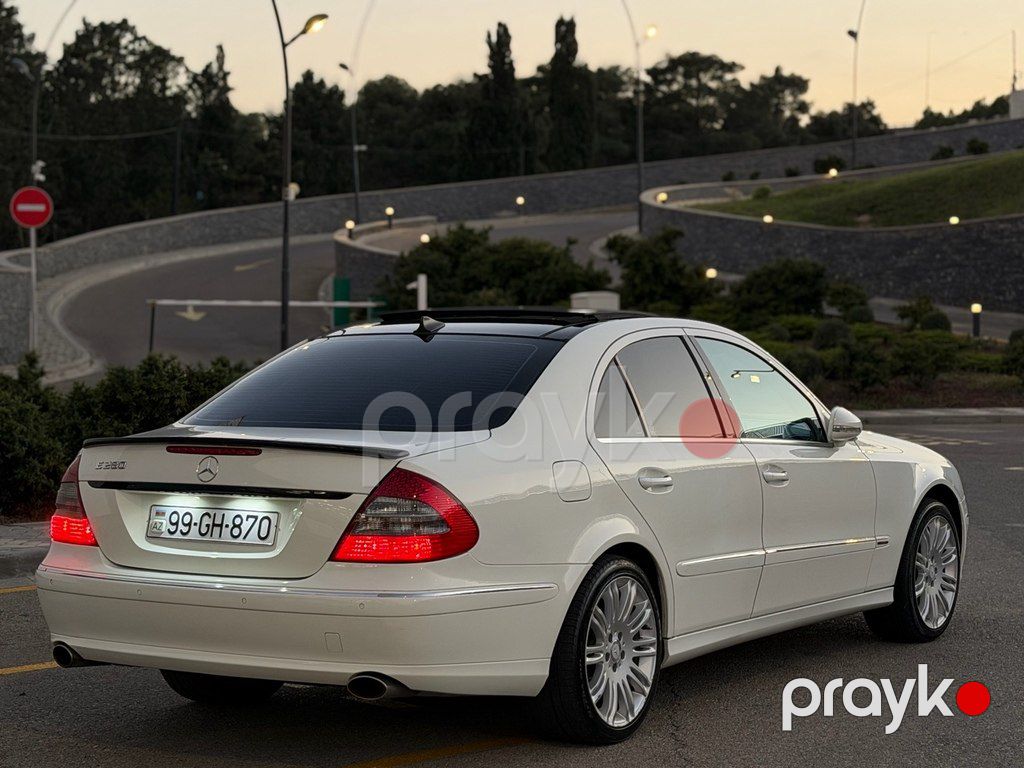 Mercedes E 270, 2.6 L, 2008 il, 280 000 km — Avtomobillər, Bakı (12)