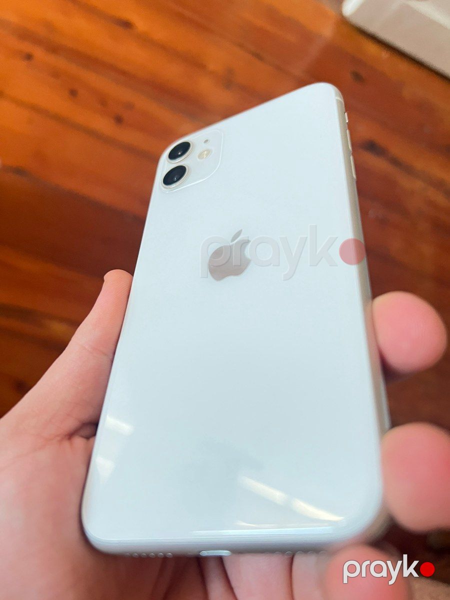 Apple iPhone 11 White 128GB/4GB — Smartfonlar, Bakı (3)