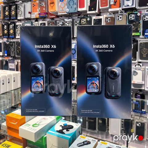 İnsta360 X6 – 8K 360° kamera Essentials Bundle — Bakı