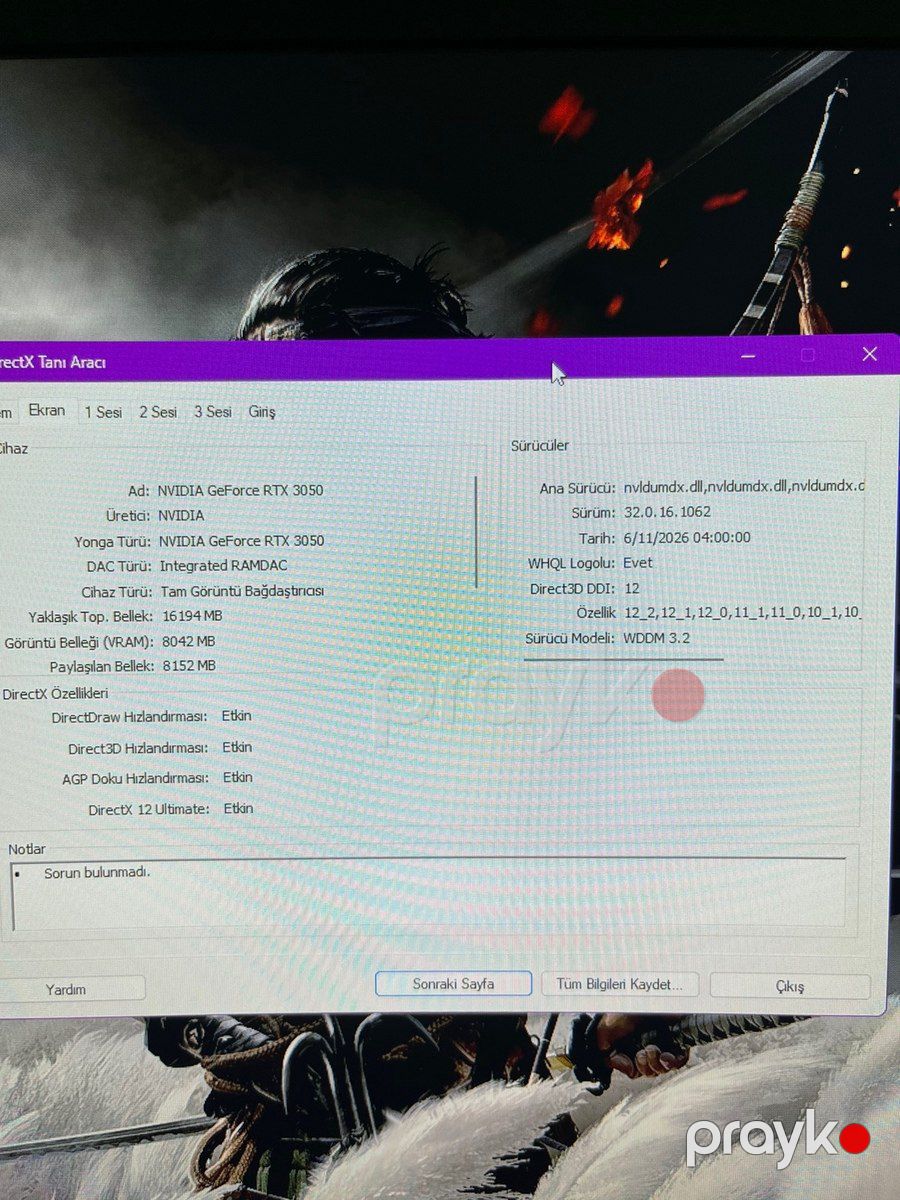 Gigabyte GeForce RTX 3050 windforce OC 8G — Kompüterlər və noutbuklar, Bakı (6)