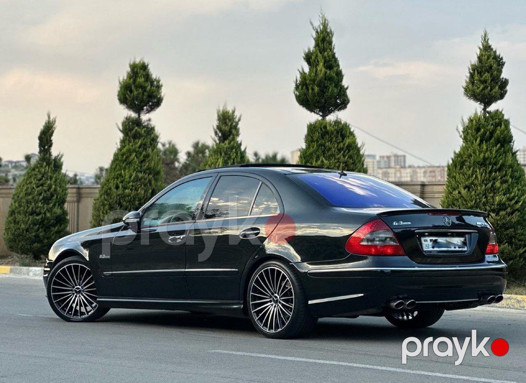 Mercedes E 240, 2.6 L, 2002 il, 295 777 km — Avtomobillər, Bakı (8)
