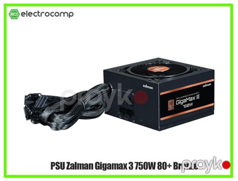 Qida bloku PSU Zalman Gigamax 3 750W 80+ Bronze — Bakı