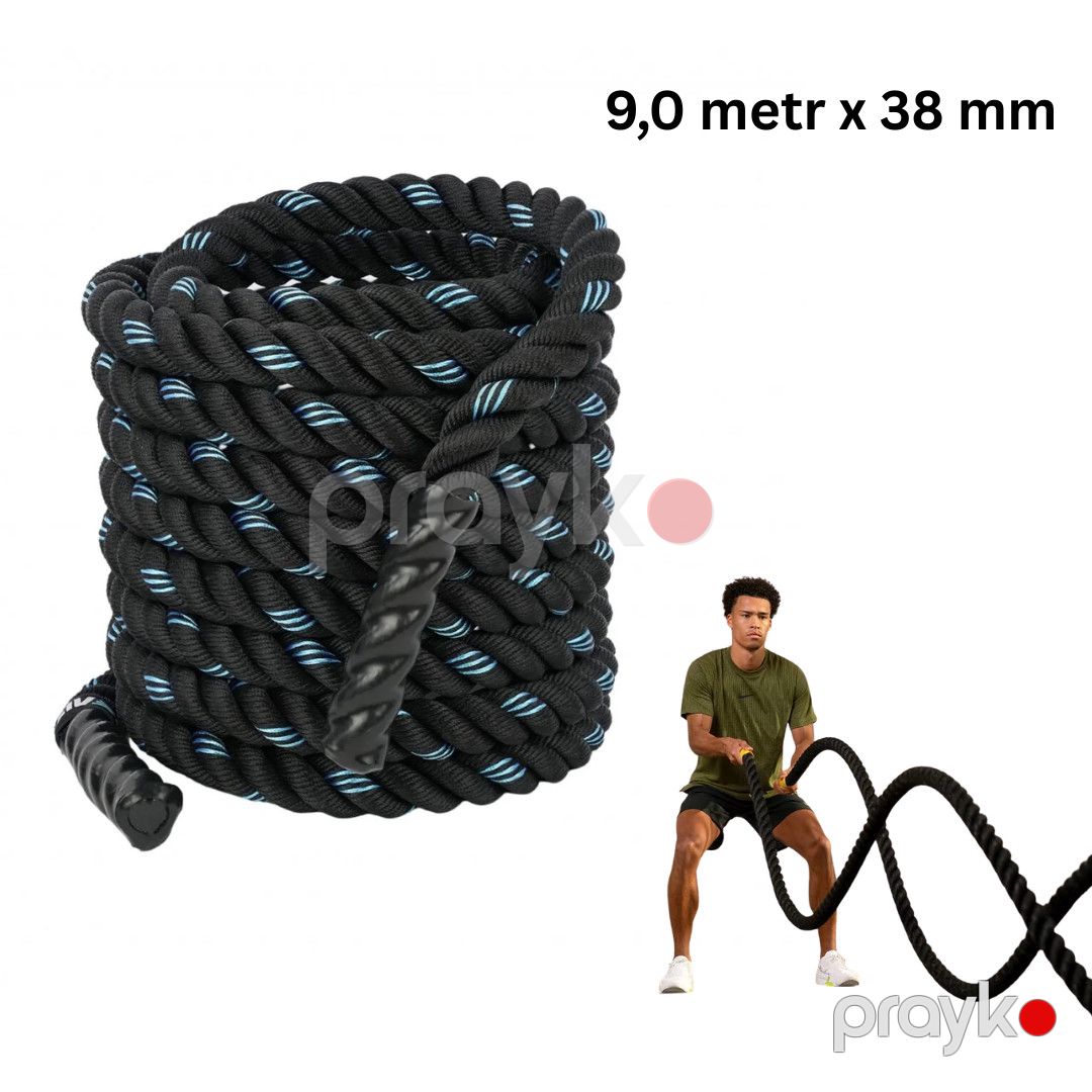 Kanat No Brand Battle Rope 9 m - 38 mm — Mallar, Bakı
