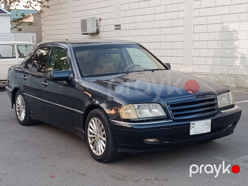 Mercedes C 280, 2.8 L, 1998 il, 225 000 km — Avtomobillər, Bərdə (3)