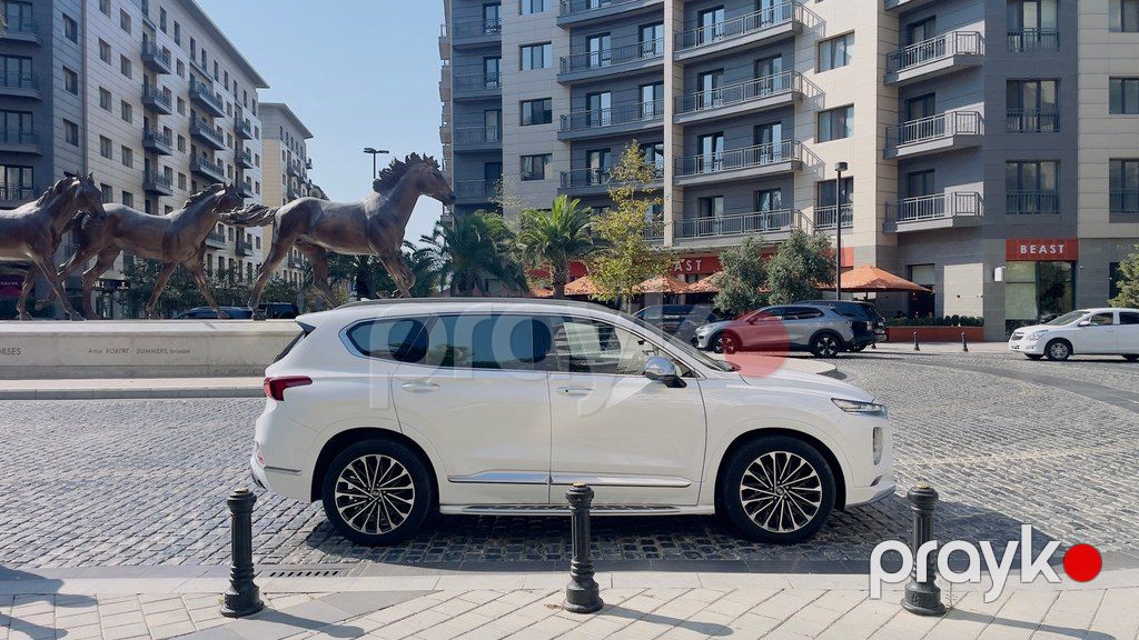 Hyundai Santa Fe, 2.0 L, 2019 il, 158 600 km — Avtomobillər, Bakı (4)