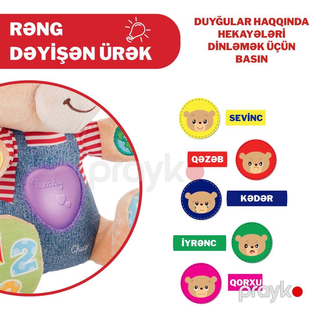 İnteraktiv oyuncaq Chicco, peluş, 6+ yaş — Mallar, Bakı (3)