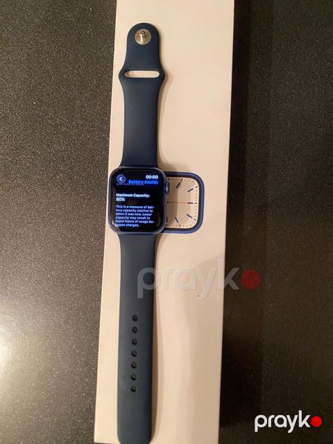 Apple Watch Series 7 Aluminum Blue 41mm — Bakı
