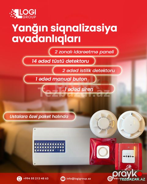 Yanğın siqnalizasiya avadanlıqları — Bakı
