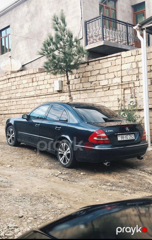 Mercedes E 280, 3.0 L, 2006 il, 370 000 km — Avtomobillər, Bakı (2)