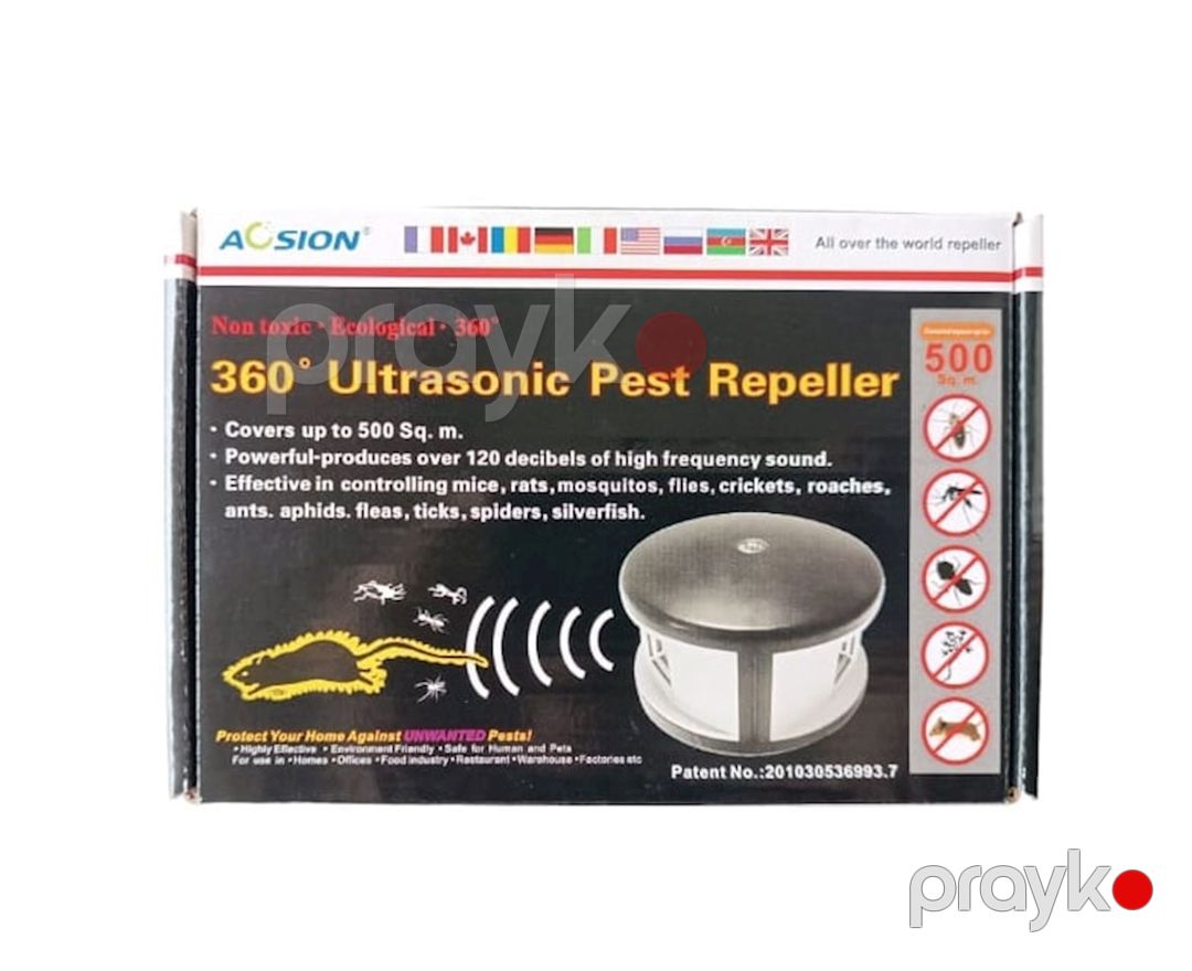 Ultrasəsli qorxuducu Acsion 500 kv/m — Mallar, Bakı (3)