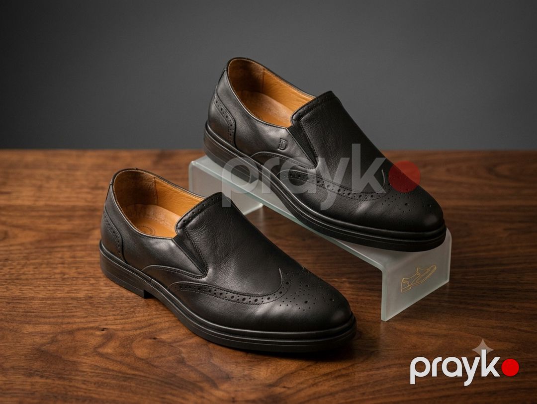 Klassik ayaqqabı 12706, qara, təbii dəri, ölçü 42 — Mallar, Bakı (3)