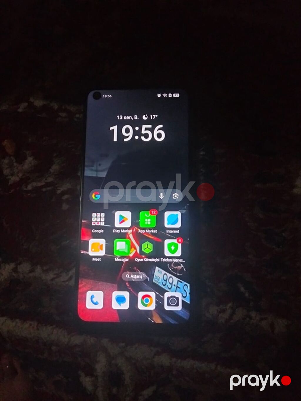 Oppo A78, 256 GB, rəng - Mavi, Zəmanət, Barmaq izi, İki sim kartlı — OPPO, Oğuz (2)