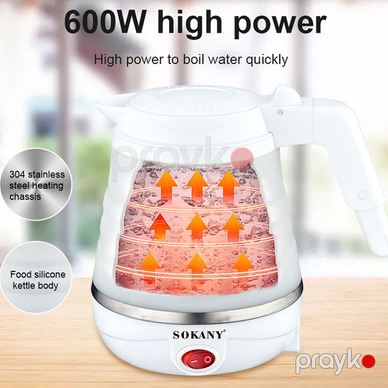 Sokany SK-614 Qatlanan Mini Elektrikli Çaydan — Elektrik çaydanları və termoslar, Bakı (4)
