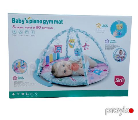 Musiqili oyun döşəkcəsi Baby's Piano Gym Mat 9906 — Bakı