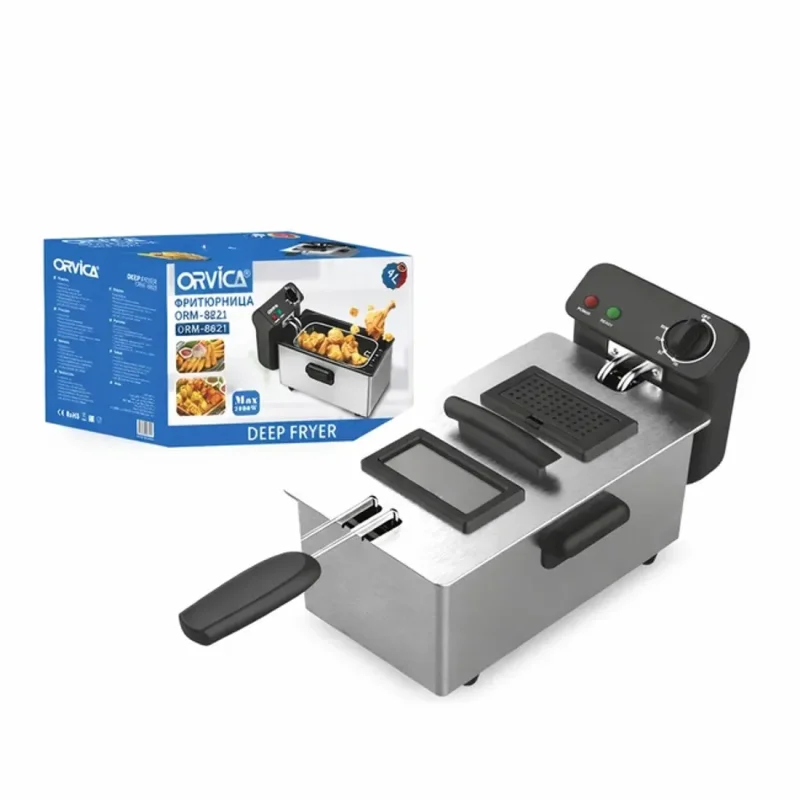 Orvica ORM-8821.LS Fritür Orvica ORM-8821 2000W — Bakı
