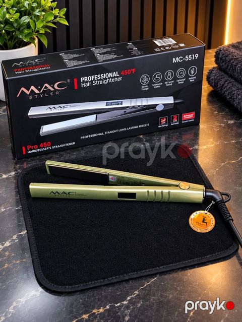 MAC Styler MC-5519 Professional Hair Straightener – Pro 450 — Digah
