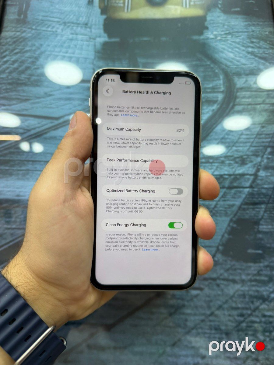 Apple iPhone 11 White 128GB/4GB — Smartfonlar, Bakı (3)