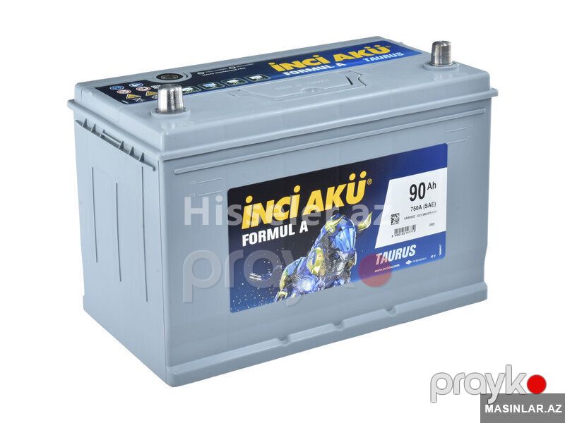 Akkumulyator Inci Aku Formula Asia 90 Ah L — Akkumulyatorlar, Bakı (2)
