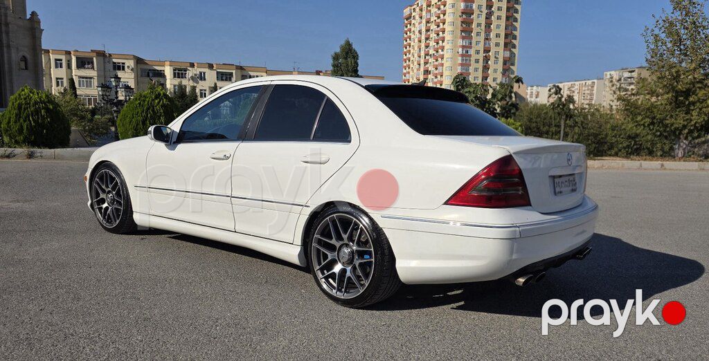 Mercedes C 200, 2.0 L, 2002 il, 260 000 km — Avtomobillər, Bakı (3)