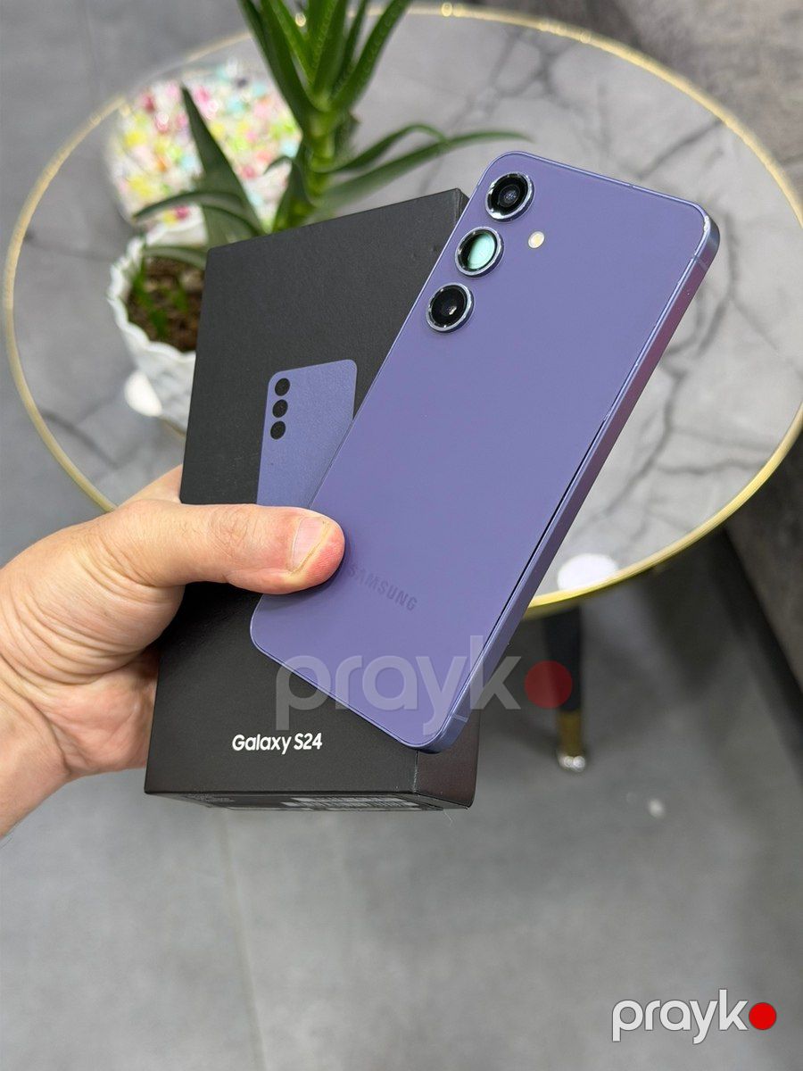 Samsung Galaxy S24 Cobalt Violet 256GB/8GB — Smartfonlar, Bakı (2)