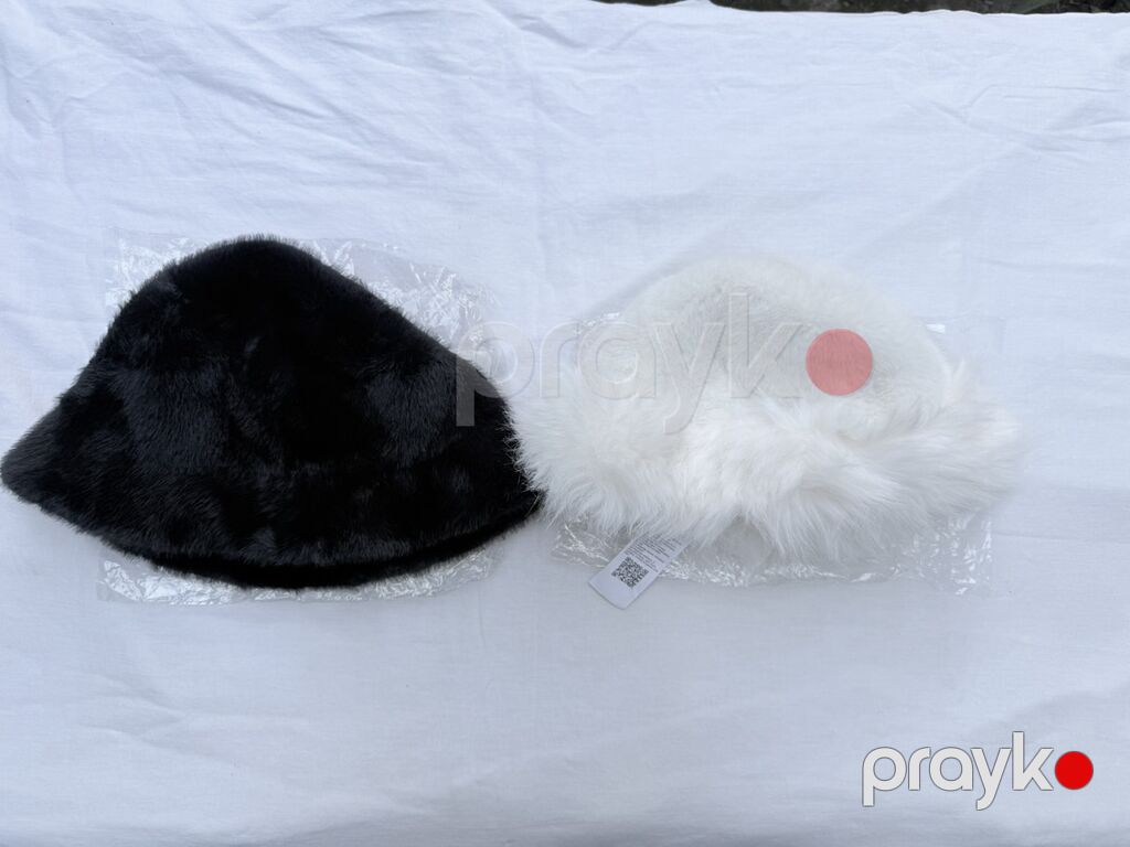 Yeni, qadınlar üçün xoş görünüşlü, isti saxlayan peluş papaq. Tam — Baş geyimi, Digah (2)