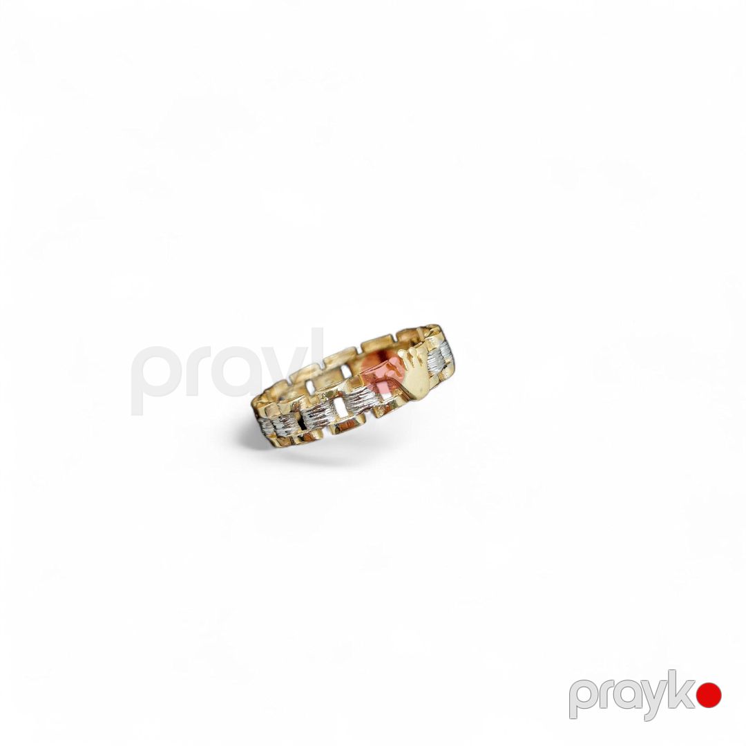 Qadın üzüyü Azgold 10191_19, qızıl, 585 əyar, ölçü 19 mm - Azgold_10191_19 — Mallar, Bakı (2)