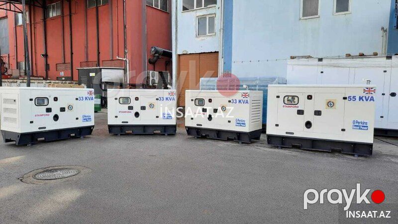 Yeni Dizel Generator Pulsuz çatdırılma, Zəmanətli — Keçici avadanlıqlar, Bakı (8)