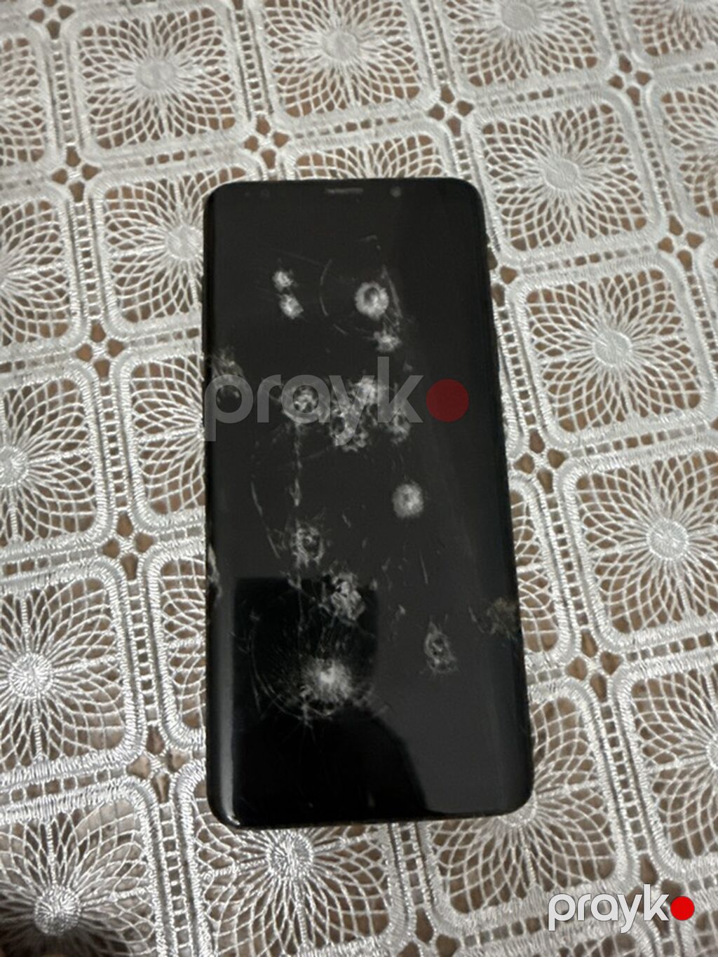 Samsung Galaxy S9 Plus, 512 GB, rəng - Qara, Qırıq — Samsung, Masazır (2)