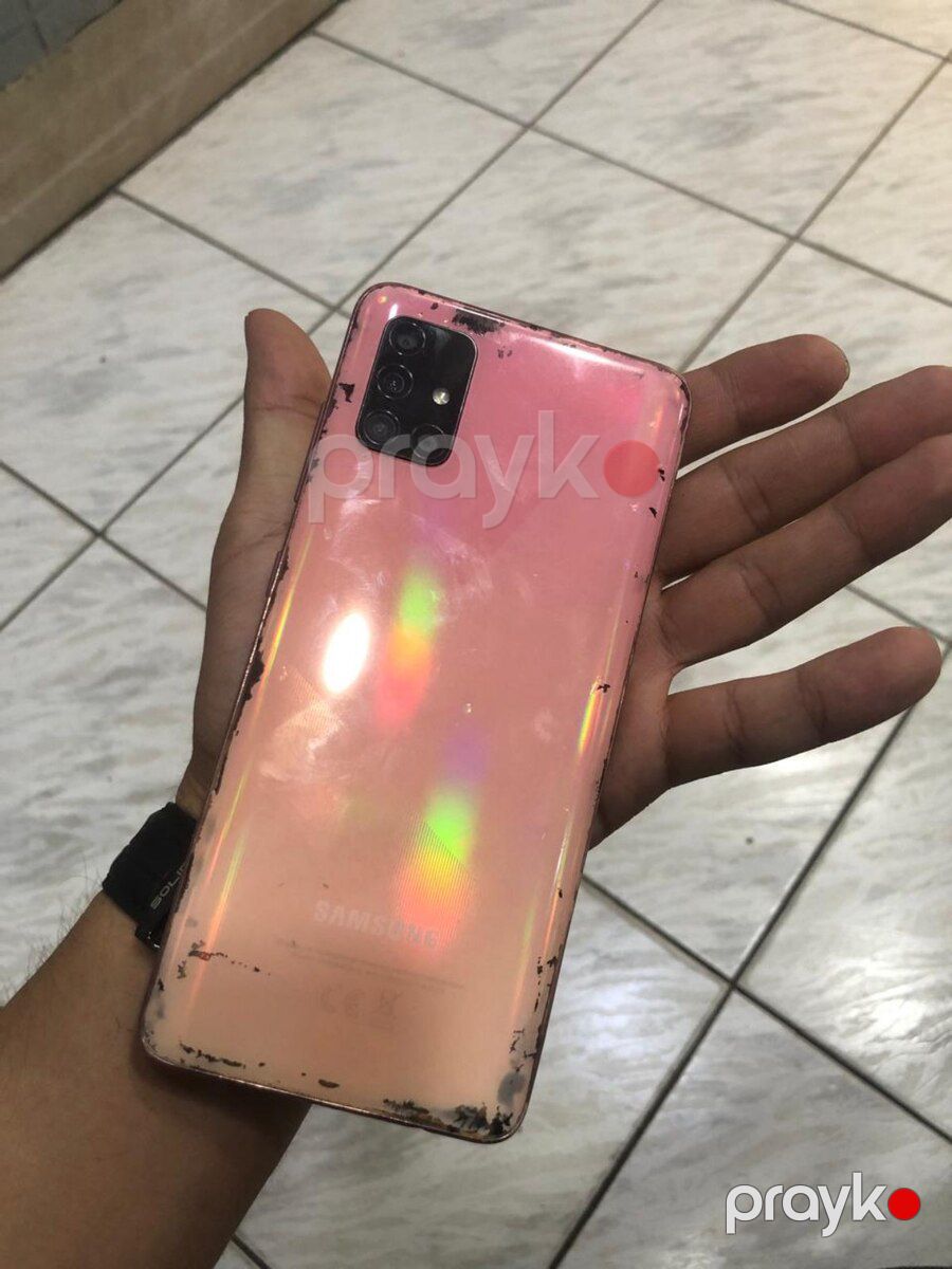 Samsung Galaxy A51 Pink 64GB/4GB — Smartfonlar, Bakı (2)