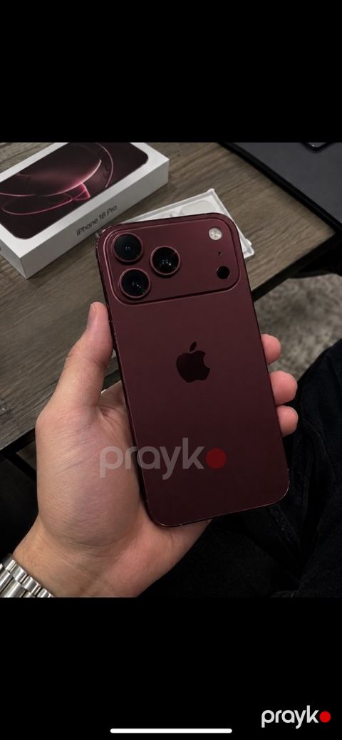 Apple iPhone 18 Pro Burgundy 256GB/12GB sifarişi — Bakı